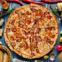 Джон бекон средняя в Pizza Красти Крабс