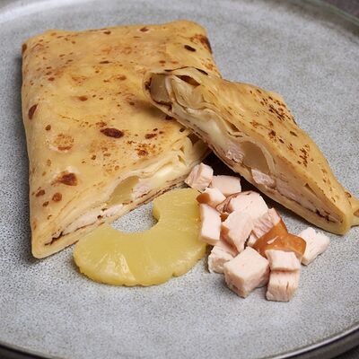 Курица с ананасами в Бодрая сова по цене 250 ₽