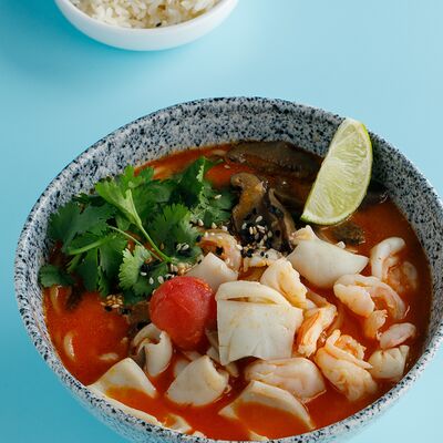 Суп Том-ям с морепродуктами в MO by Matisov по цене 879 ₽