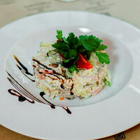 Салат Мясное изобилие в Цезарь