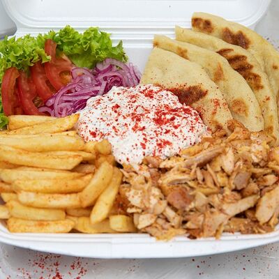 Гирос порционный в Gyros Jan по цене 430 ₽