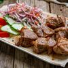 Шашлык из свиной шейки в Эребуни по цене 550