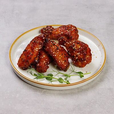 Крылышки острые в соусе Чили в КафеАллея по цене 560 ₽