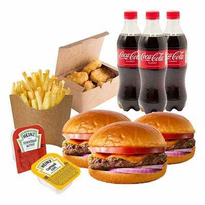 Комбо-набор №8 в Суши пицца бургер по цене 2040 ₽