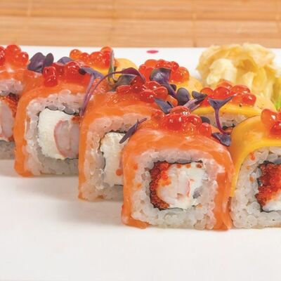 Ролл Эби сяке маки в Луиджи & Тосё по цене 439