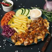 Донер по-бакински с курицей в Шеф