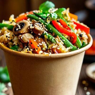 Рис с грибами в ПиЦЦунда Море начинки по цене 370 ₽