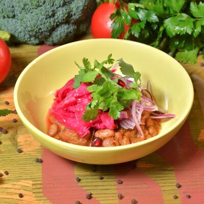 Лобио из красной фасоли и гурийской капусты в АйДаБаран по цене 550 ₽