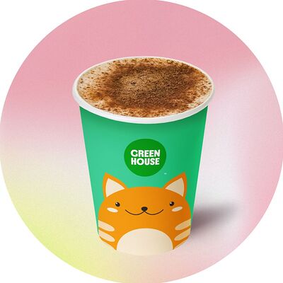 Шоколадное какао с кокосовым желе в Green House по цене 325 ₽