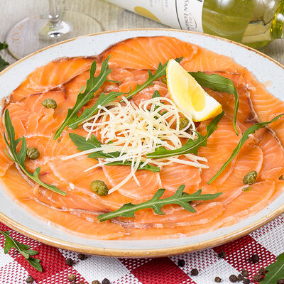 Карпаччо из сёмги в Луиджи & Тосё по цене 399