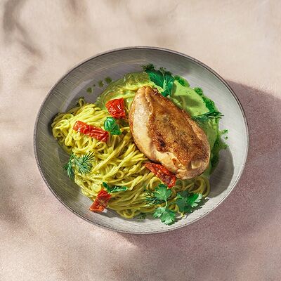 Стейк из курицы в Перчини на огне по цене 550