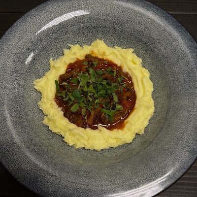 Чашушули с пюре в Хинкальный дом по цене 500