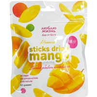 Манго высушенный Sticks dried mango Люблю Жизнь 53 г в Вьетнамская кухня CYCLO