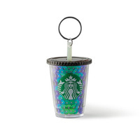 Брелок для ключей Green Sequins в Starbucks (R)