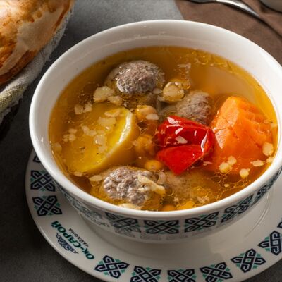Суп с фрикадельками в Ок-сарой по цене 395 ₽