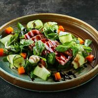 Салат с уткой и ежевикой в ЛарисуВаннуХочу