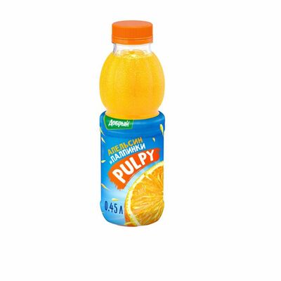Сок Добрый Pulpy апельсин в ЧебурекМи по цене 145 ₽