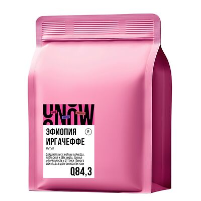 Эфиопия Иргачеффе, под эспрессо, Unow coffee в Zaryad coffee по цене 1325 ₽
