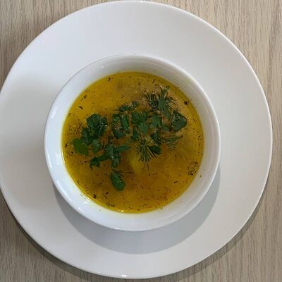 Суп куриный с лапшой в Столовая На Кольце по цене 250 ₽