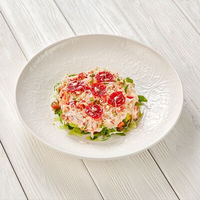 С Камчатским крабом в Пармезан по цене 895 ₽