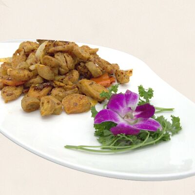 Свиные потрошки в воке в Золотая панда по цене 1862 ₽