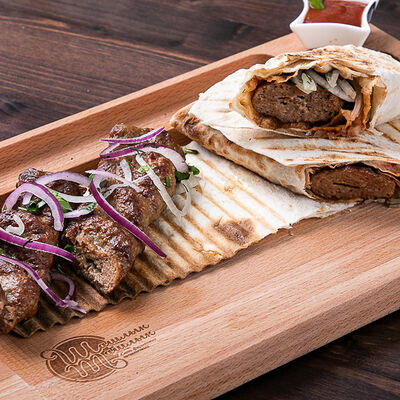 Люля-кебаб грибной (из телятины) в Шашлык-Машлык по цене 448 ₽