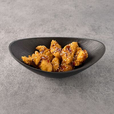 Попкорн из курицы в соусе чили терияки в Сибирская Корона по цене 399 ₽