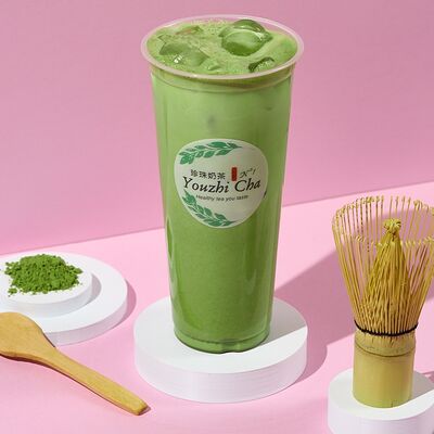 Молочная матча L в Баббл Ти YouzhiCha Bubble Tea по цене 490 ₽