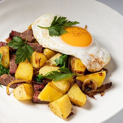 Жаркое по-тирольски в Тирольские пироги по цене 500 ₽