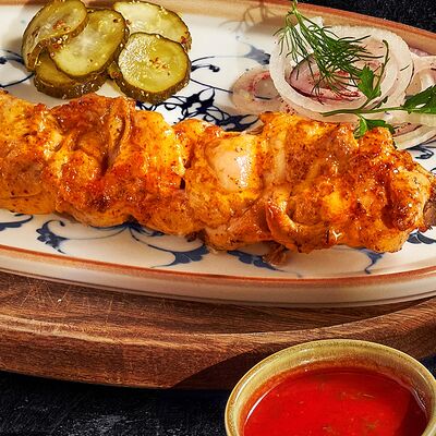 Шашлык из курицы в Урюк по цене 490 ₽