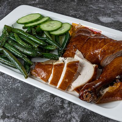 Комбо Курица по-гонконгски с фасолью в Курица и утка по-гонконгски по цене 720 ₽
