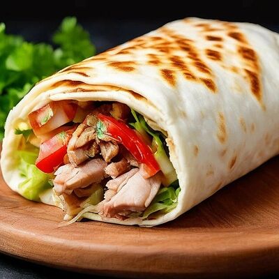 Шаурма со свининой в Уголок вкуса №1 по цене 320 ₽