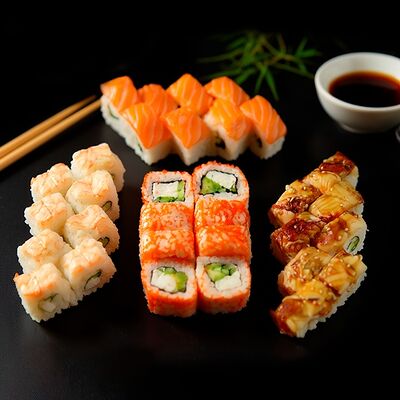 Сет Квартет вкуса в АКАРИ SUSHI по цене 4154 ₽