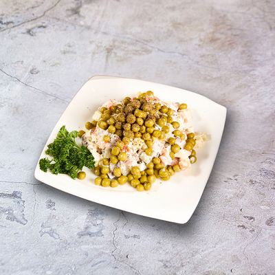 Салат Мясной Оливье в Тарым по цене 3865 ₸