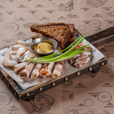 Ассорти сала разного посола в Braubauer по цене 460 ₽