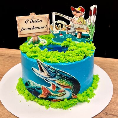 Торт Для рыбака в Nu Natali Cakes по цене 4950 ₽