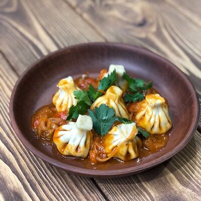 Патара-хинкали с говядиной в Хинкали Хо по цене 510 ₽