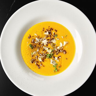 Суп-пюре из тыквы в Энотека БарДо по цене 510 ₽