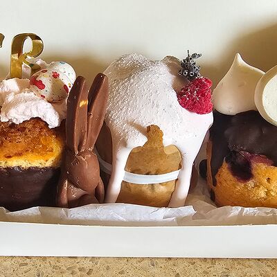 Набор творожных мини-куличейв Джем по цене 1100 ₽