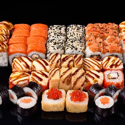 Сет Лосось XL в Рис & рыба по цене 3500 ₽