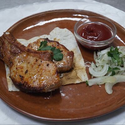 Чалагач из свинины в Тианети по цене 580 ₽