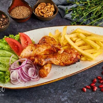 Жареная курица в Чайхана Фаррух по цене 540 ₽