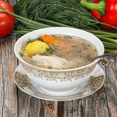 Суп Куриный в Чайхана Мадина по цене 465 ₽