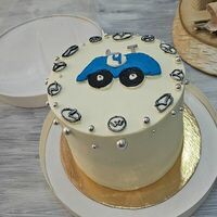 Бенто-торт с машиной в Джем