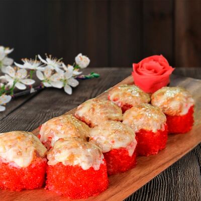 Запеченный ролл с Тунцом в Вкусные Суши Premium по цене 550