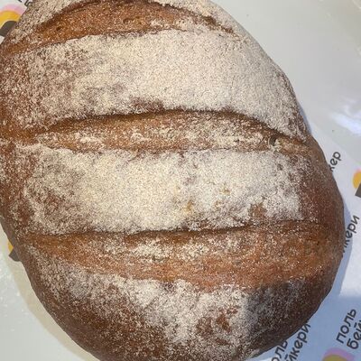 Хлеб бездрожжевой с отрубями в Поль Бейкери по цене 160 ₽