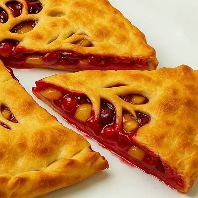 Пирог с яблоком и вишнейв Алпироги по цене 780 ₽
