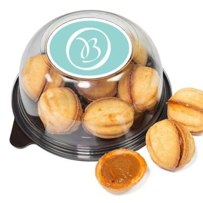 Печенье сдобное Орешки с варёной сгущёнкой в Волконский по цене 395 ₽