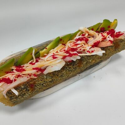 Ролл-дог с креветкой в АмиРолл по цене 756 ₽