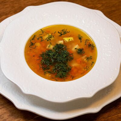 Суп куриный в Cook cafeshop по цене 410 ₽